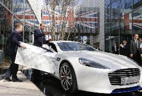 Britain's Prince William in Tokyo