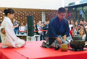 Japanese green tea promoted at Milan Expo