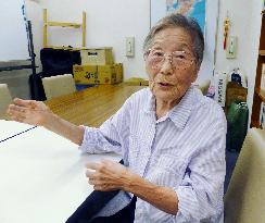 Korean resident in Kobe recounts WWII experience