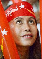 Myanmar's NLD wins all 12 of first seats declared