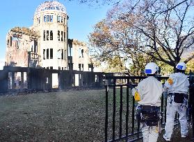 Work begins on Atomic Bomb Dome to make it quake resistant