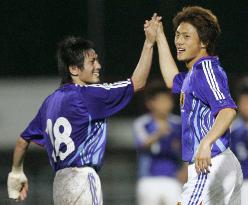 Japan's U-22 down Malaysia in Olympic qualifier