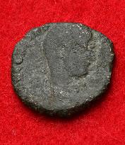 Ancient Roman coins unearthed in castle ruins in Okinawa