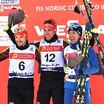 Japan's Watabe finishes 3rd in World Cup Nordic combined