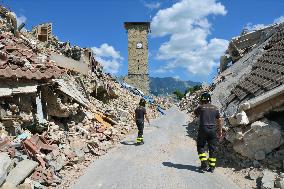 Year after central Italy earthquake