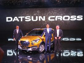 Nissan unveils new Datsun crossover vehicle in Indonesia