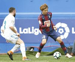 Football: Eibar vs Real Madrid