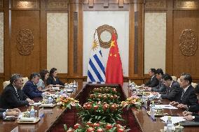 China-Uruguay foreign ministerial talks