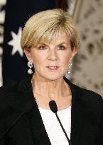 Australian foreign minister Julie Bishop resigns