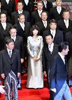 Abe's reshuffled Cabinet