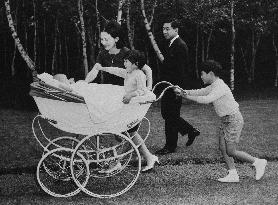 Japan Crown Prince Naruhito in childhood