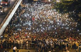 H.K. march against extradition bill