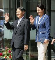 Japan emperor, empress in Akita for sea events