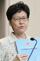 Hong Kong leader Lam