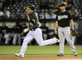 Athletics' Matsui