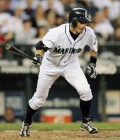 Seattle Mariners' Ichiro 1-for-5 against Chicago White Sox