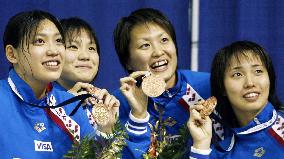 Japan 3rd in women's 800m freestyle relay at Pan-Pacific