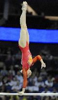 Japan's Tsurumi wins women's uneven bars silver at worlds