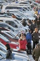 Used car market in Beijing