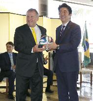 Japan Prime Minister Abe in Brazil