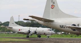 MSDF P-3C lands at Philippine airport