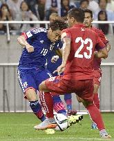 Japan play Cambodia in World Cup qualifier