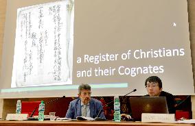 Symposium in Rome mulls papers about Christianity ban in feudal Japan