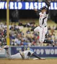 Japan vs U.S. in WBC semifinal game in Los Angeles