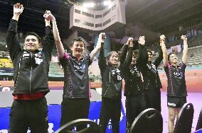 Japan's men reach final at World Tame Table Tennis Championships