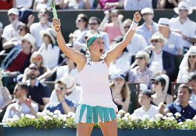 Tennis: Latvia's Jelena Ostapenko wins French Open