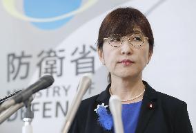 Japan defense chief gave nod to withholding info on peacekeeping logs