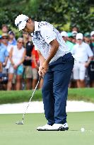 Matsuyama 5th at PGA C'ship, misses shot at 1st major win