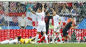 Football: Croatia vs England at World Cup