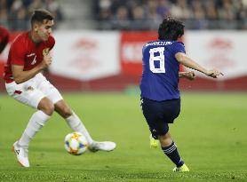 Football: Japan vs Bolivia