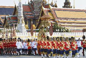 Royal procession of Thai king