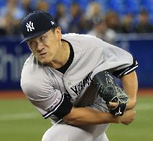Baseball: Yankees v Blue Jays