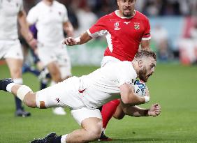 Rugby World Cup in Japan: England v Tonga