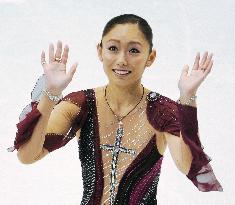 Ando finishes 4th in women's short program