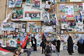 Anti-Gaddafi paintings in Libya