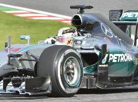Hamilton tops Rosberg in Japanese Grand Prix