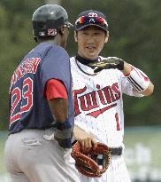 Twins' Nishioka at spring training