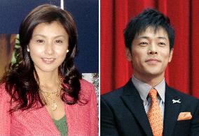 Actress Fujiwara to divorce comedian Jinnai