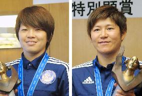 Soccer: Miyama, Fukumoto set to leave Okayama