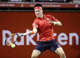 Tennis: Nishikori overcomes shaky start to get 1st-up Japan Open win