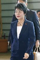 Cabinet reshuffle amid waning support for PM Abe
