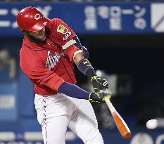 Baseball: Hiroshima Carp's Alejandro Mejia