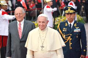 Pope Francis in Lima