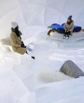 "Ice Hotel" in Hokkaido