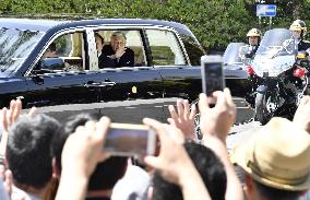 Japan emperor at Ise Jingu