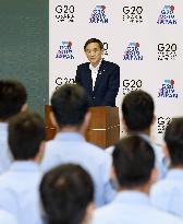 Venue for G-20 summit